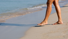 stepping forward